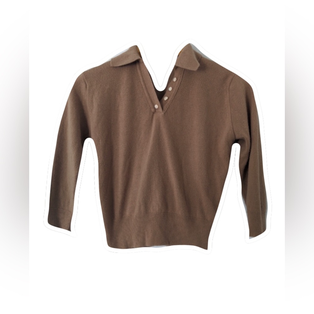 Cropped vintage sweater